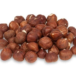 avellana cruda pelada