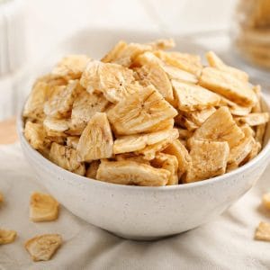 bananas chips snack saludable natural rico