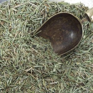 cola de caballo seca